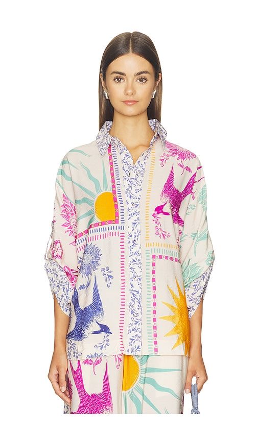 Chrissy Alina Top in Multi. - size M (also in S, XS) - Agua Bendita - Modalova