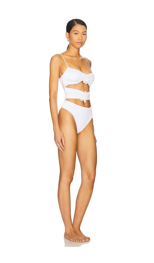 X REVOLVE Skylar One Piece in White. - size L (also in XL) - Agua Bendita - Modalova