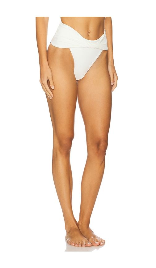 Lily Bikini Bottom in Cream. - size L (also in S) - Agua Bendita - Modalova