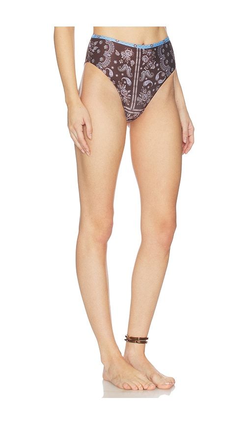 X REVOLVE Penelope Bikini Bottom in Brown. - size M (also in S, XS) - Agua Bendita - Modalova