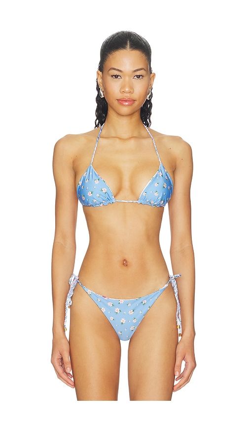 Lolita Teens Ivy Bikini Top in White. - size S (also in M) - Agua Bendita - Modalova