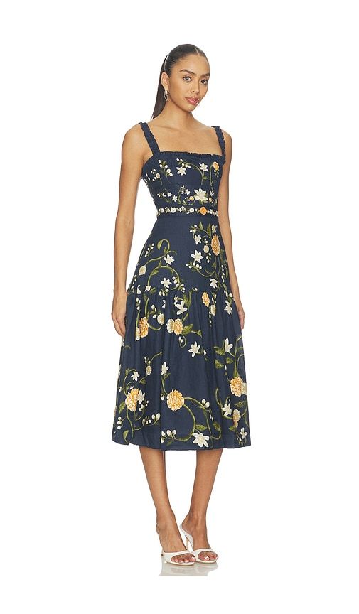 Nispero Valle Dress in Navy. - size M (also in XL) - Agua by Agua Bendita - Modalova