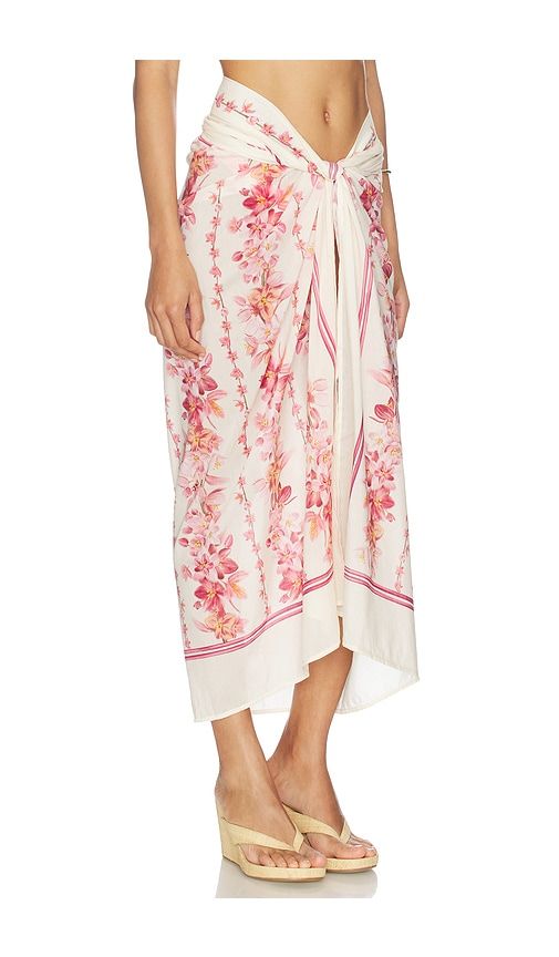Lavanda Paro Midi Skirt in Mint - Agua by Agua Bendita - Modalova
