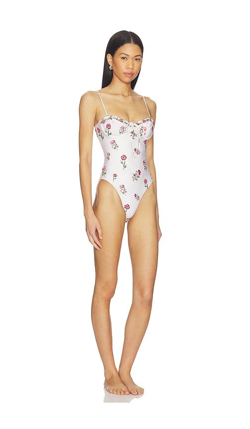 Ebano Quebrada One Piece in Cream. - size L (also in S, XS) - Agua by Agua Bendita - Modalova