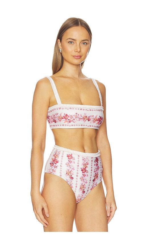 Olmo Bikini Top in Cream. - size S (also in XS) - Agua by Agua Bendita - Modalova