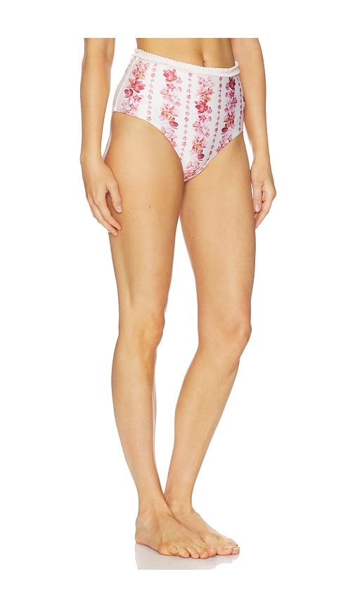 Nopal Bikini Bottom in Cream. - size M (also in S) - Agua by Agua Bendita - Modalova
