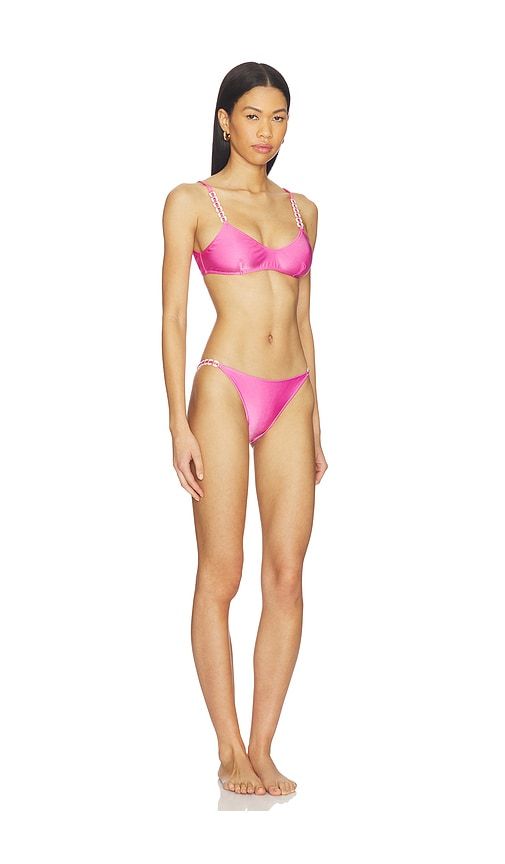 Solid Chain Bikini Set in . - size L (also in M) - ADRIANA DEGREAS - Modalova