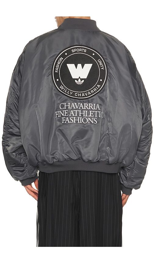 X Willy Chavarria Bomber Jacket in . - size L (also in XL/1X) - adidas Originals - Modalova