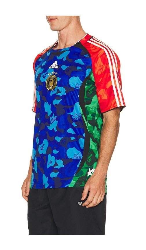 X Bape World Cup Teamgeist Tee Bape H0me in Multi. - size S (also in XS) - adidas Originals - Modalova