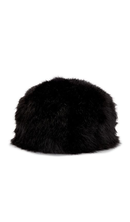 The Pill Box Faux Fur Hat in - Adrienne Landau - Modalova