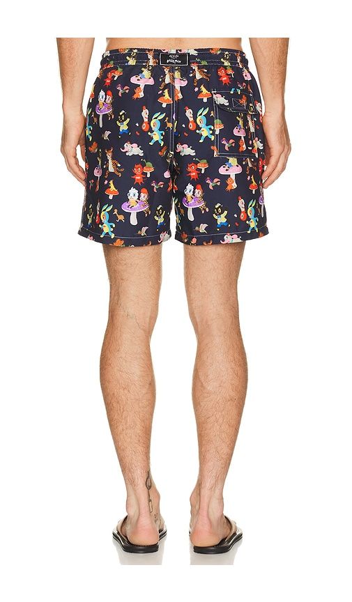 Catch The Wind x Gary Baseman Exclusive Swim Shorts in Blue in Blue. - size L (also in M, S, XL/1X) - Arrels Barcelona - Modalova