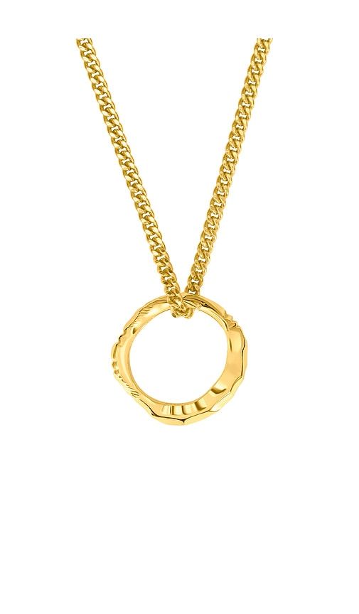Louisa Pendant Necklace in Metallic - AUREUM - Modalova