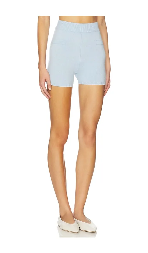 Cashmere Pocket Knit Short in Baby Blue. - size L (also in S) - AEXAE - Modalova