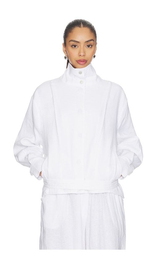 Linen Bomber Jacket in . - size L (also in M, S) - AEXAE - Modalova
