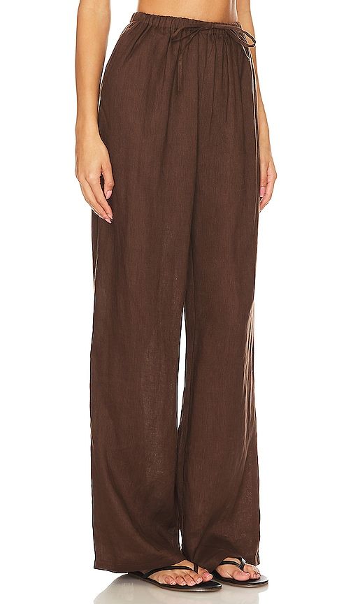 Linen Drawstring Trouser in . - size L (also in M, S, XL, XS, XXS) - AEXAE - Modalova
