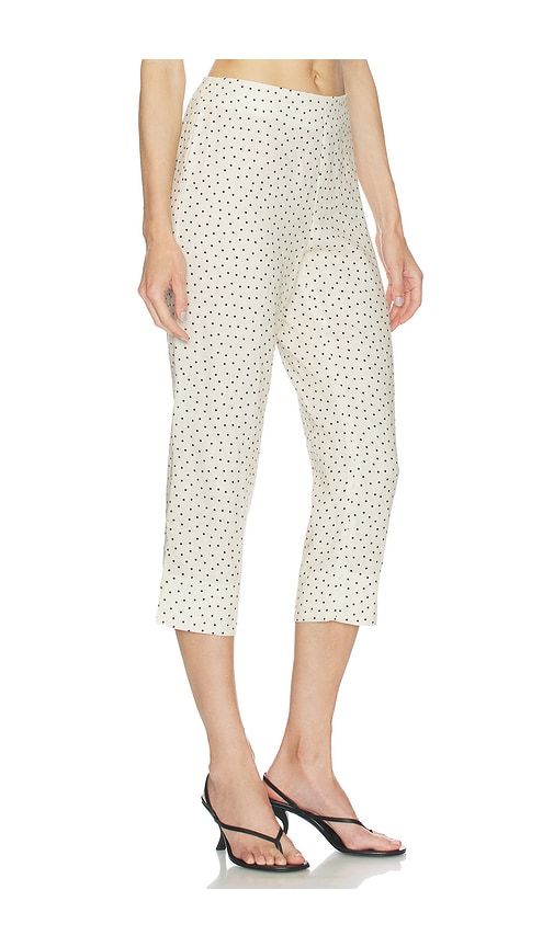 Linen Capri Pant in Cream. - size L (also in M, S, XS) - AEXAE - Modalova