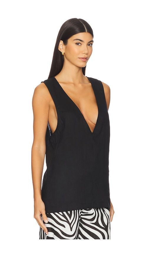 Linen V Neck Top in . - size M (also in S, XL, XS, XXS) - AEXAE - Modalova