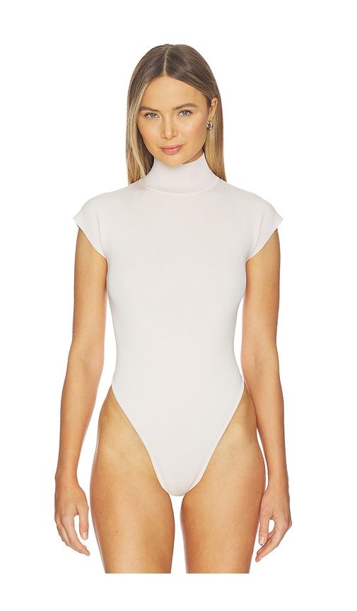 Knitted Bodysuit in Blush. - size M (also in S, XS) - AEXAE - Modalova