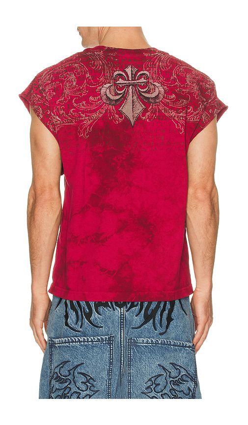 Collapse Muscle Tee in Red. - size L (also in M, XL/1X) - Affliction - Modalova