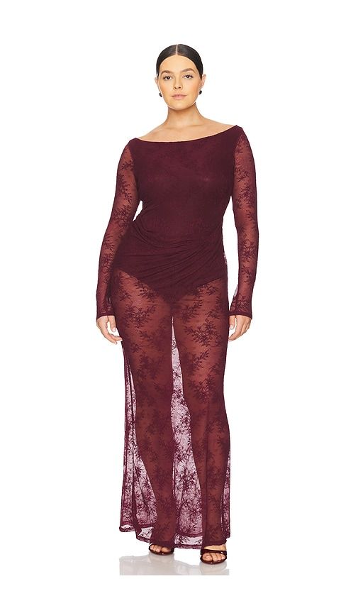 Trina Dress in Purple. - size L (also in XL) - AFRM - Modalova