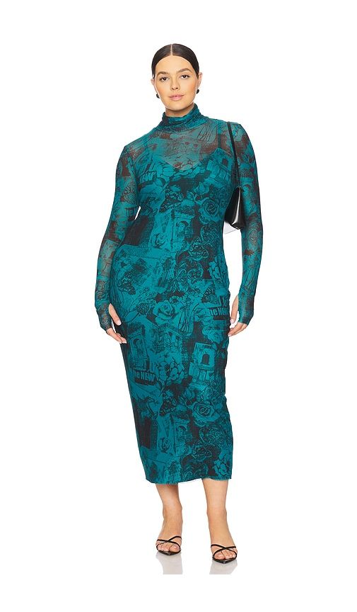 Shailene Dress in Teal. - size S (also in XS) - AFRM - Modalova