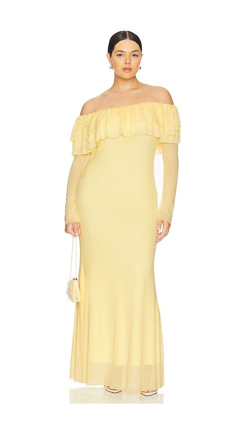 Betty Dress in Yellow. - size M (also in S) - AFRM - Modalova