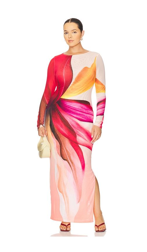 X REVOLVE Phyll Dress in Red. - size L (also in M, S, XL, XS, XXS) - AFRM - Modalova
