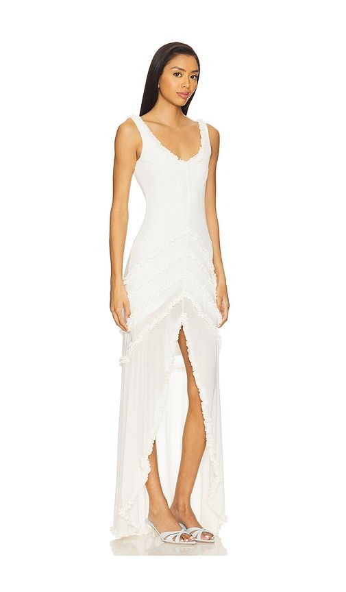 Landa Dress in White. - size 2X (also in 3X, L, S, XS) - AFRM - Modalova