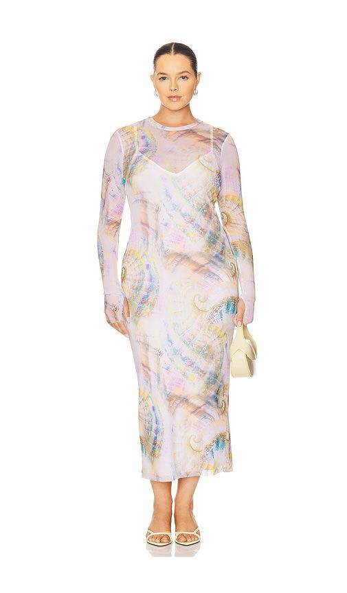 Ashland Dress in Pink. - size L (also in M) - AFRM - Modalova