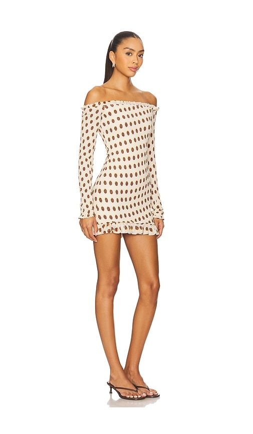 Peck Dress in Cream. - size L (also in M, S, XL, XS) - AFRM - Modalova