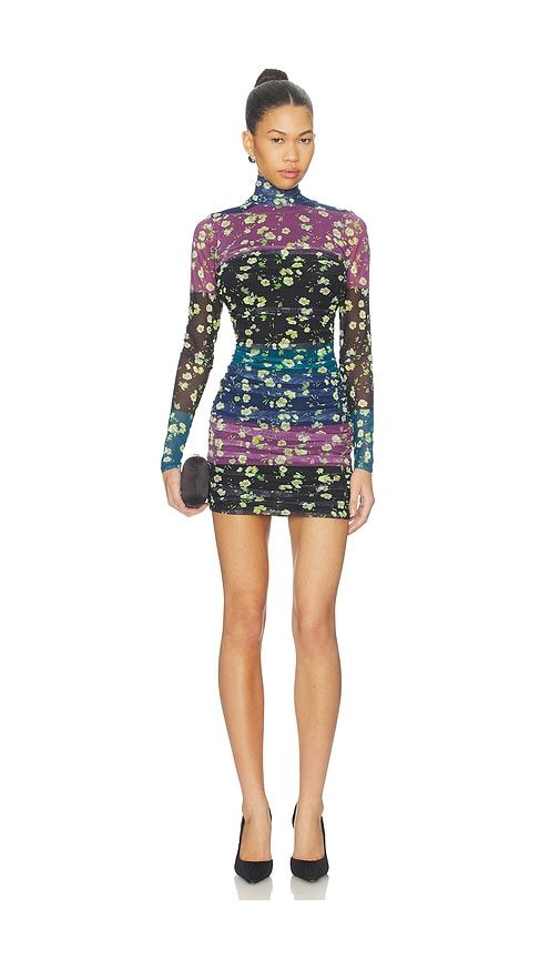 Lavinia Dress in Black,Purple. - size M (also in S) - AFRM - Modalova