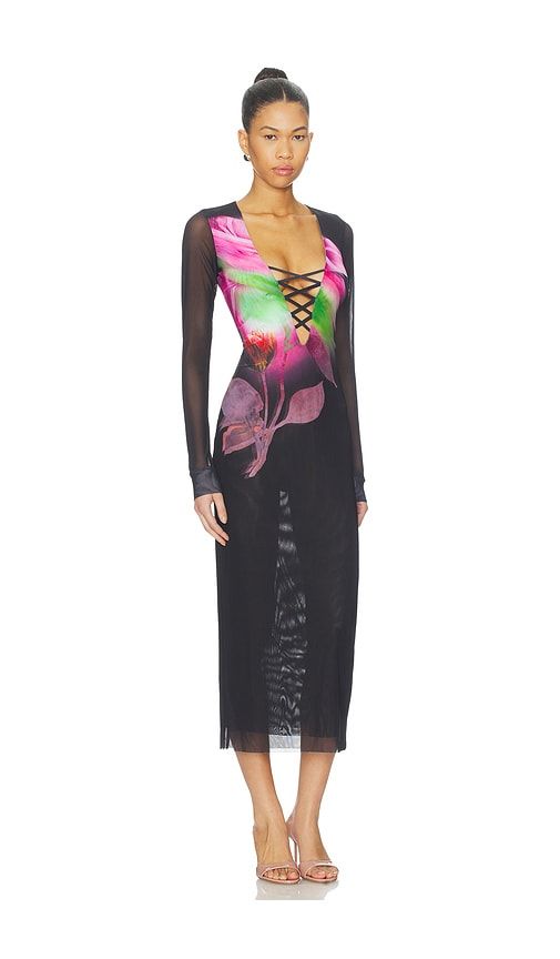Cambria Dress in Black. - size M (also in S, XS) - AFRM - Modalova