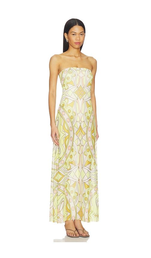 Alfie Dress in Yellow,Neutral. - size L (also in M, XL) - AFRM - Modalova