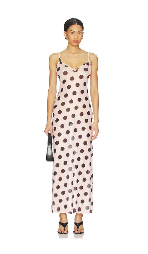 Paola Dress in Rose. - size L (also in M) - AFRM - Modalova