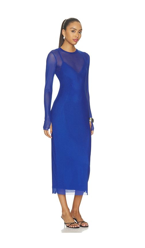 Ashland Dress in Blue. - size S (also in XS, M) - AFRM - Modalova