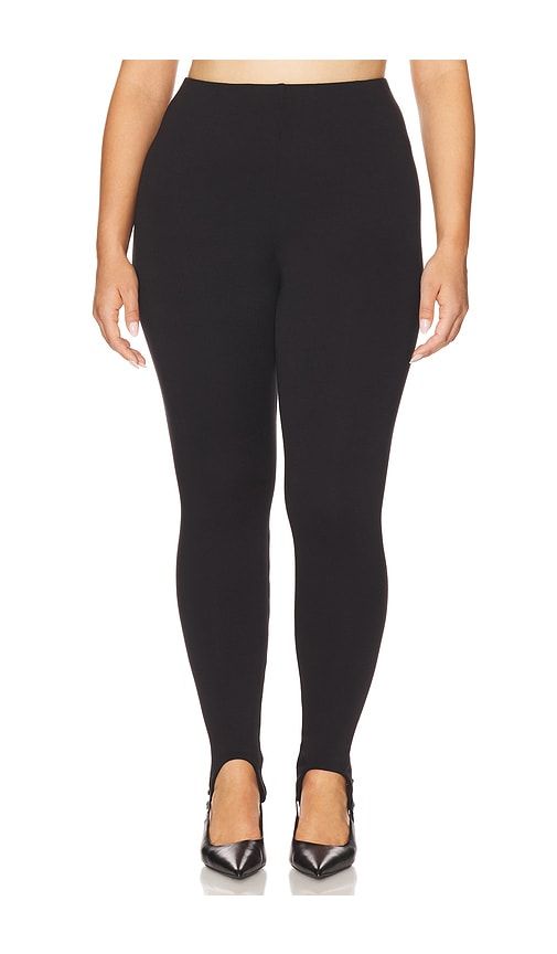 Jasmine Stirrup Pant in Black. - size 2X (also in 1X, 3X, L, M, S, XL, XXL, XXS) - AFRM - Modalova