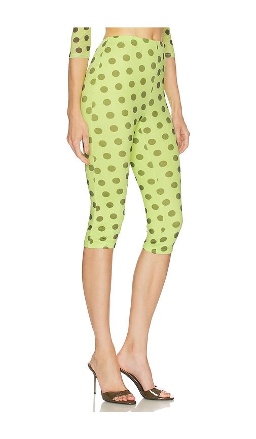 Gianna Capri Pant in Green. - size S (also in XL, XS) - AFRM - Modalova