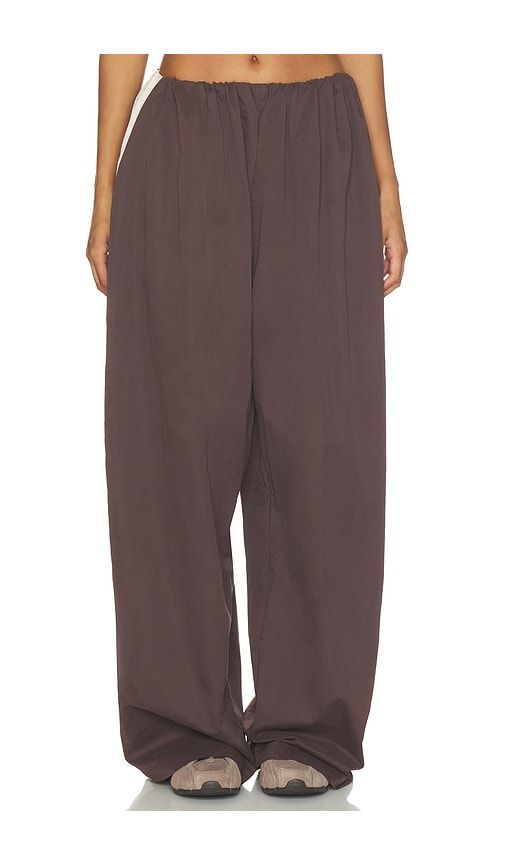 Jinnie Pant in Chocolate. - size L (also in XL) - AFRM - Modalova