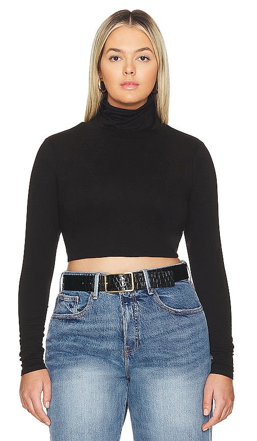 Micaela Top in Black. - size 1X (also in 2X, XL) - AFRM - Modalova
