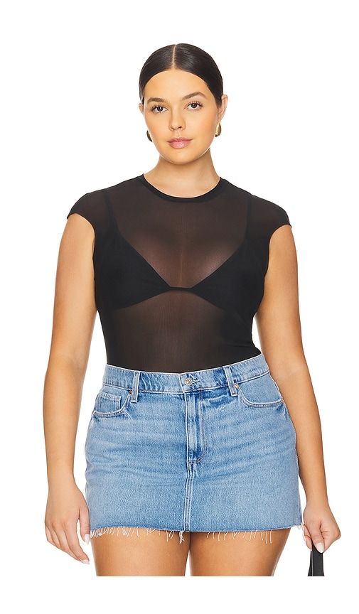Nina Top in Black. - size 1X (also in 2X) - AFRM - Modalova