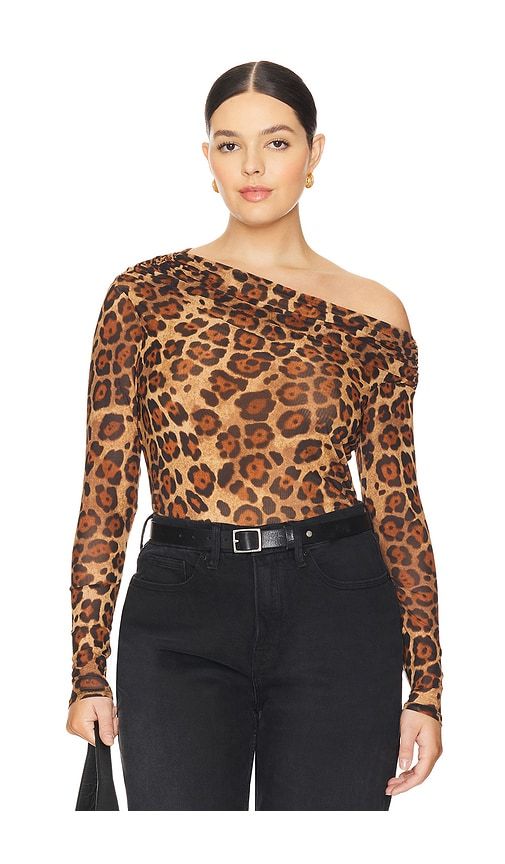 Barry Top in Brown. - size 1X (also in 2X, 3X, L, M, S, XS, XXL, XXS) - AFRM - Modalova