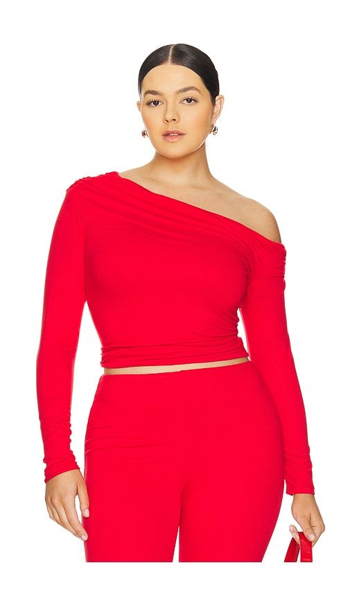 Bria Top in Red. - size 1X (also in 2X, L, M, S, XS, XXS) - AFRM - Modalova