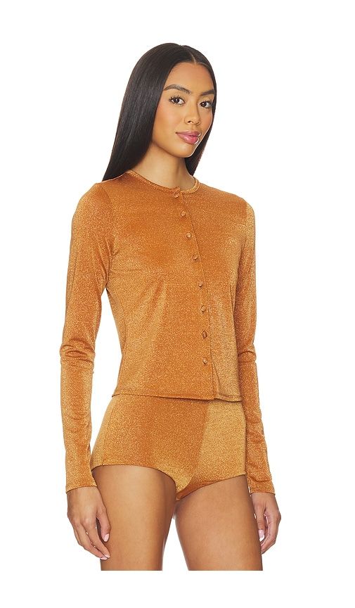 Linda Top in Metallic . - size L (also in M, S, XS) - AFRM - Modalova