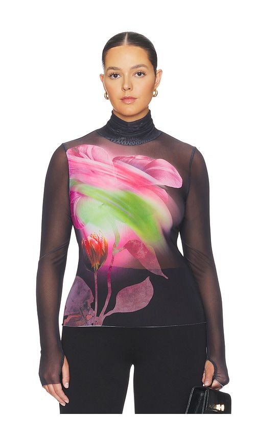 Zadie Top in Black,Pink. - size S (also in XS) - AFRM - Modalova