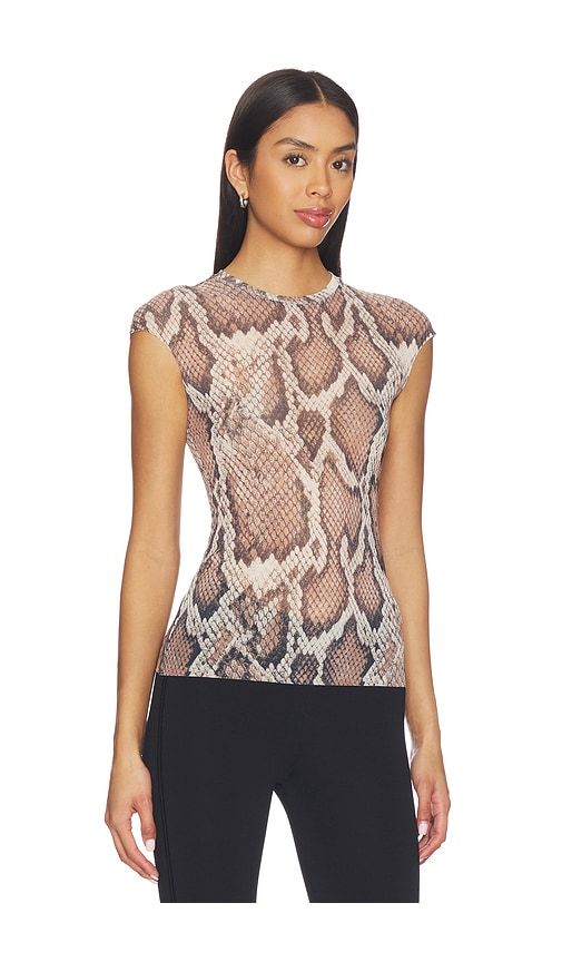 Nina Top in Beige. - size M (also in S, XS) - AFRM - Modalova
