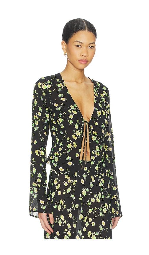 Tyra Top in Black. - size L (also in M, S, XS, XXS) - AFRM - Modalova