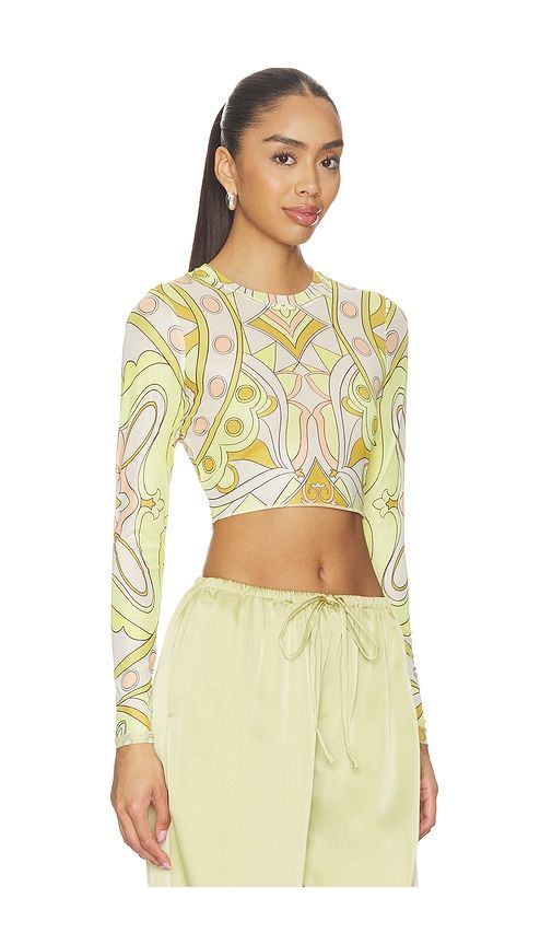 Hardin Top in Yellow,White. - size 1X (also in L, M, S, XL, XS) - AFRM - Modalova