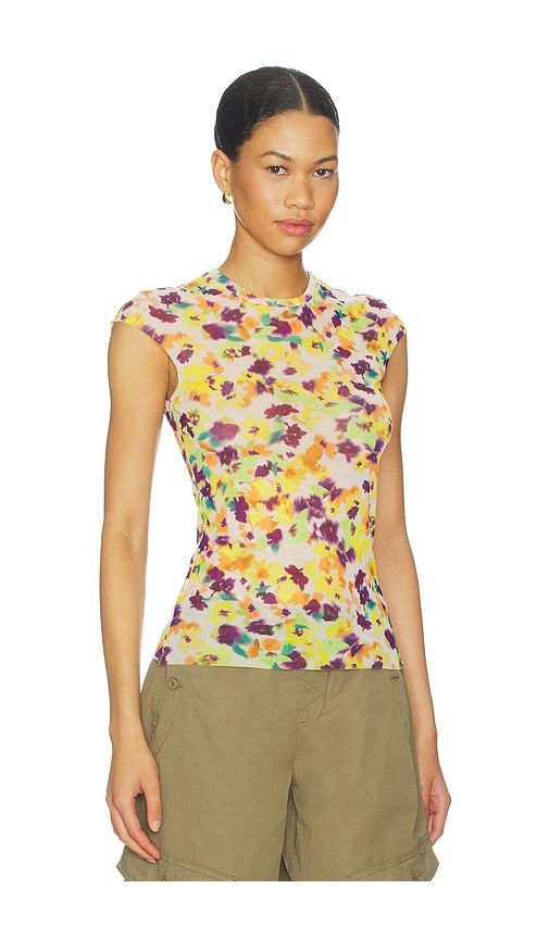 Nina Top in Yellow. - size L (also in M, S, XL, XS, XXS) - AFRM - Modalova