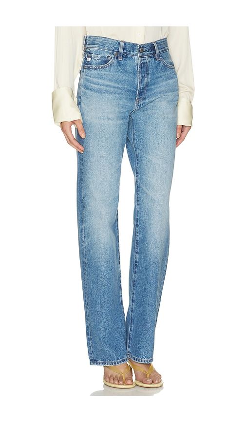 Sydney Straight Jean in Blue. - size 24 (also in 26, 27, 28) - AG Jeans - Modalova