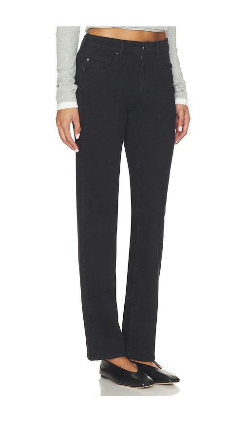 Sandra Straight Leg Jeans in Black. - size 23 (also in 24, 25, 26, 29, 30) - AG Jeans - Modalova